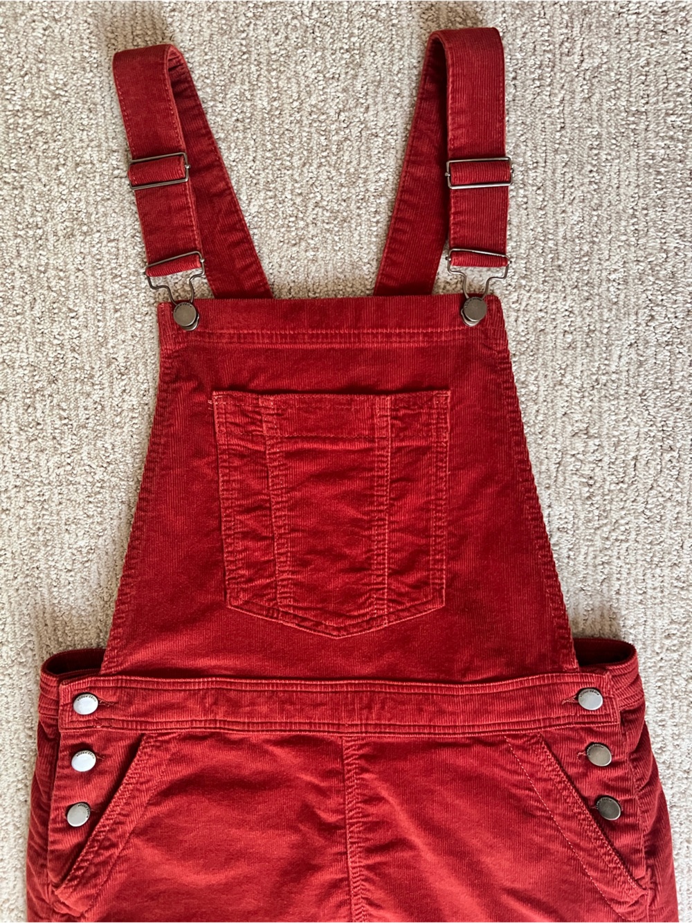 Boden Rust Red Corduroy Dress - Picture 6 of 6